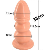 Huge Anal Plug Flesh - Adult Toys