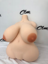 Huge Breasts Sex Toy Torso 58 Cinnamon Skin | 🔹CLM(Climax Doll) Classic🔹 - Sex Doll