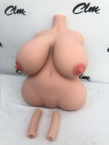Huge Breasts Sex Toy Torso 58 Cinnamon Skin | 🔹CLM(Climax Doll) Classic🔹 - Sex Doll