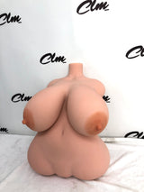 Huge Breasts Sex Toy Torso 58 Cinnamon Skin | 🔹CLM(Climax Doll) Classic🔹 - Sex Doll