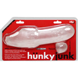 Hunkyjunk SWELL Adjust - fit Penis Extension Sleeve | Silicone Ice - Adult Toys