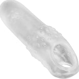 Hunkyjunk SWELL Adjust - fit Penis Extension Sleeve | Silicone Ice - Adult Toys