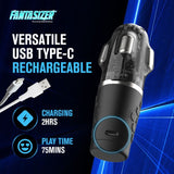Hypershaker Automatic App Controlled LCD Masturbator Black - Adult Toys
