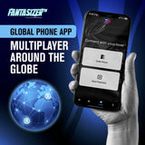 Hypershaker Automatic App Controlled LCD Masturbator Black - Adult Toys