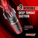 Hypershaker Automatic App Controlled LCD Masturbator Red - Adult Toys