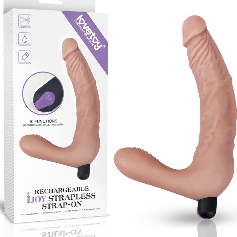 IJOY Rechargeable Strapless Strap on - Adult Toys