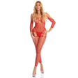 In My Head Bodystocking Red - Lingerie