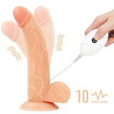 Ingen Vibrating Easy Strap - On Set - Flesh (8.5'') - STRAP - ONS