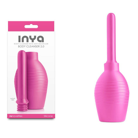 Inya Body Cleanser 2.0 Pink Unisex Douche for Gentle Cleansing - HEALTH CARE