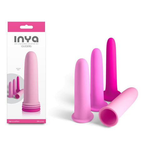 INYA Gliders Pink 4 Piece Dilator Set for Intimate Wellness - HEALTH CARE