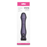 INYA Integra - Grey 18.2 cm Vibrator with Sliding Ring Shaft - VIBRATORS