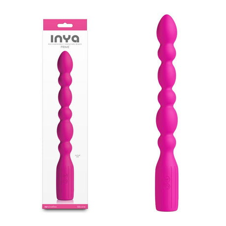 INYA Prime Pink USB Rechargeable Anal Vibrator 28.8 cm - ANAL TOYS
