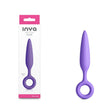 Inya Slide Purple 12.7 Cm Anal Plug For Gentle Insertion Body Safe Silicone - ANAL TOYS