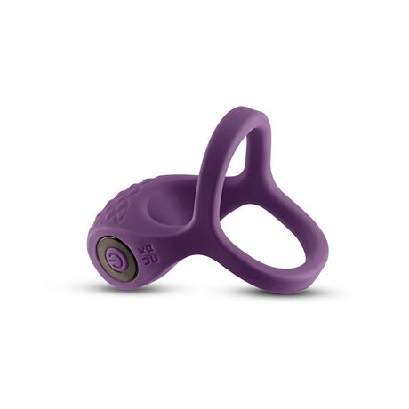 INYA Valiant - Berry - Purple USB Rechargeable Vibrating Cock Ring - Naughty by Nature Adult Store