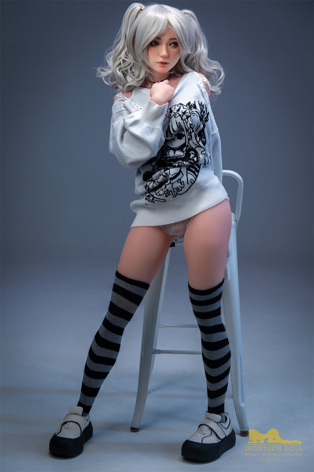 Irontech 154cm Misa Hybrid Sex Doll With TPE Body And Silicone Head - Sex Doll