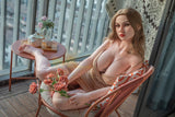 Irontech 165cm Blonde MILF Sex Doll Tina S45 Silicone Skeleton - Sex Doll