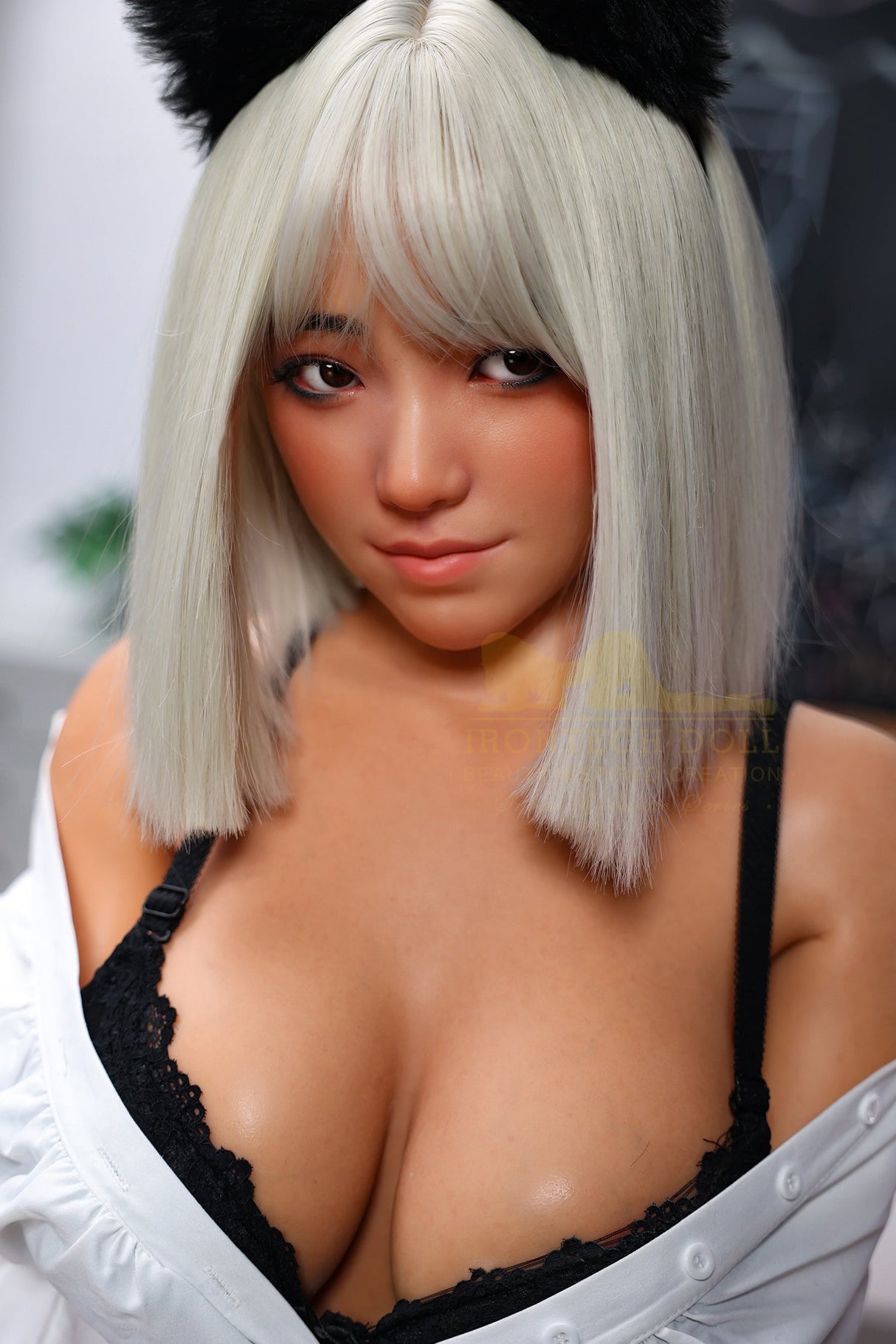Irontech 167cm Catgirl Silicone Sex Doll S43 Sylvia - Sex Doll