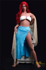 Irontech 171cm Viola TPE Sex Doll Brown Skin Shining Blue Eyes High Quality - Sex Doll