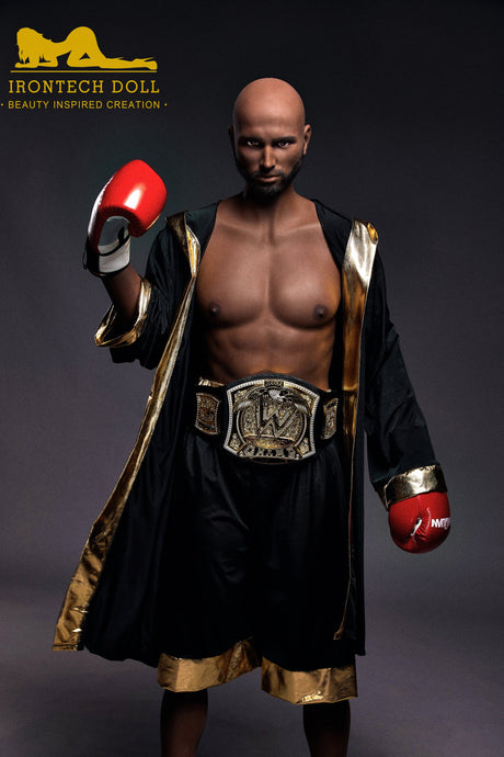 Irontech 175cm Boxing Male Sex Doll Kevin Strong Realistic Figure - Sex Doll