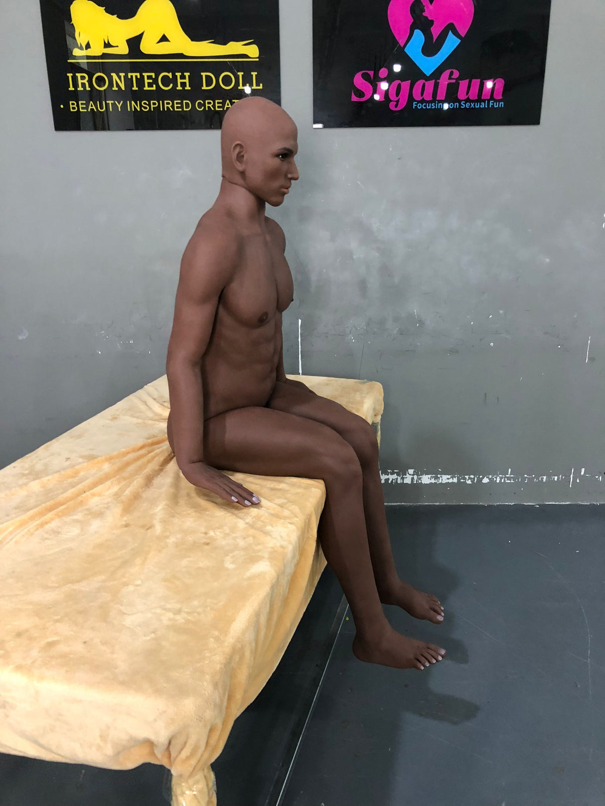 Irontech 175cm Boxing Male Sex Doll Kevin Strong Realistic Figure - Sex Doll