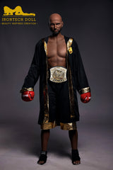 Irontech 175cm Boxing Male Sex Doll Kevin Strong Realistic Figure - Sex Doll