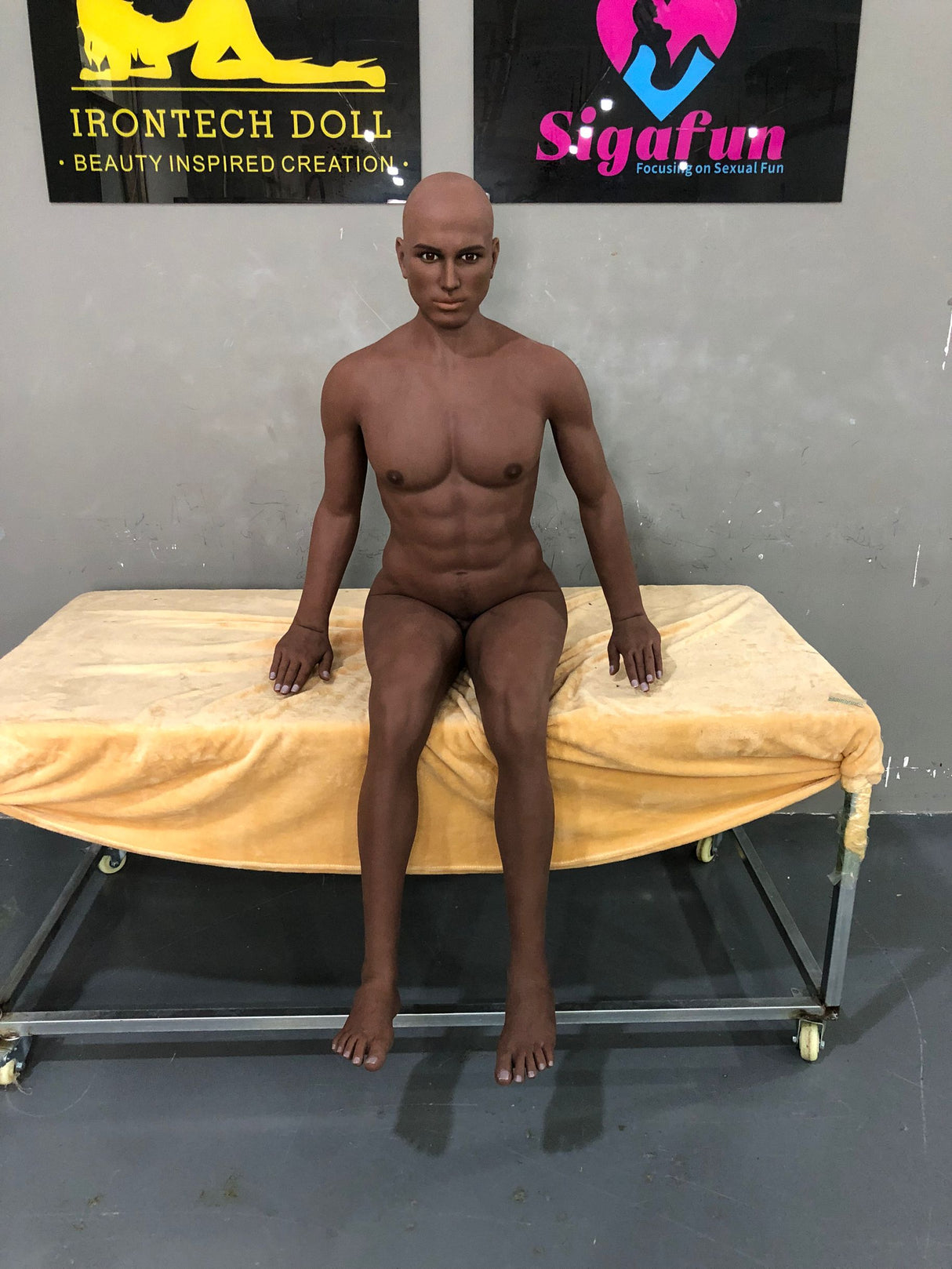 Irontech 175cm Boxing Male Sex Doll Kevin Strong Realistic Figure - Sex Doll