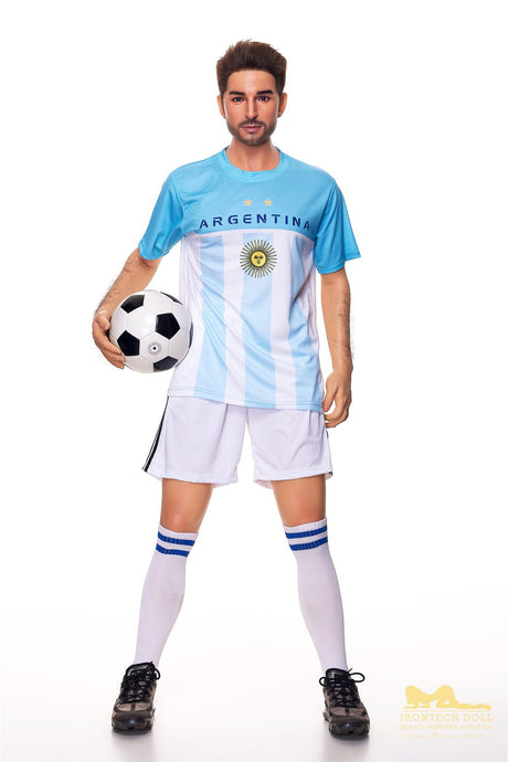 Irontech Argentina 170cm Silicone Realistic Male Sex Doll - Sex Doll