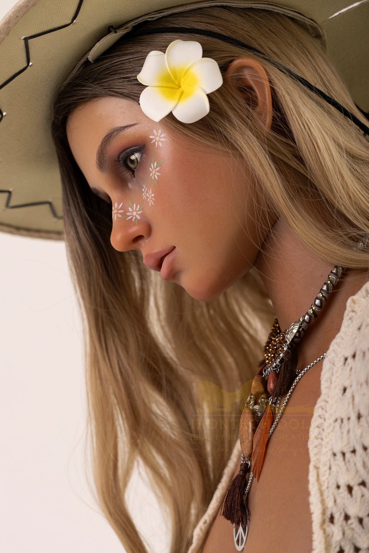 Irontech Beautiful 169cm Silicone Hippie Sex Doll Tina S45 - Sex Doll