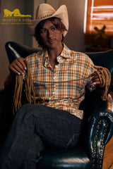 Irontech Black 175cm Cowboy Charles Male Sex Doll TPE - Sex Doll