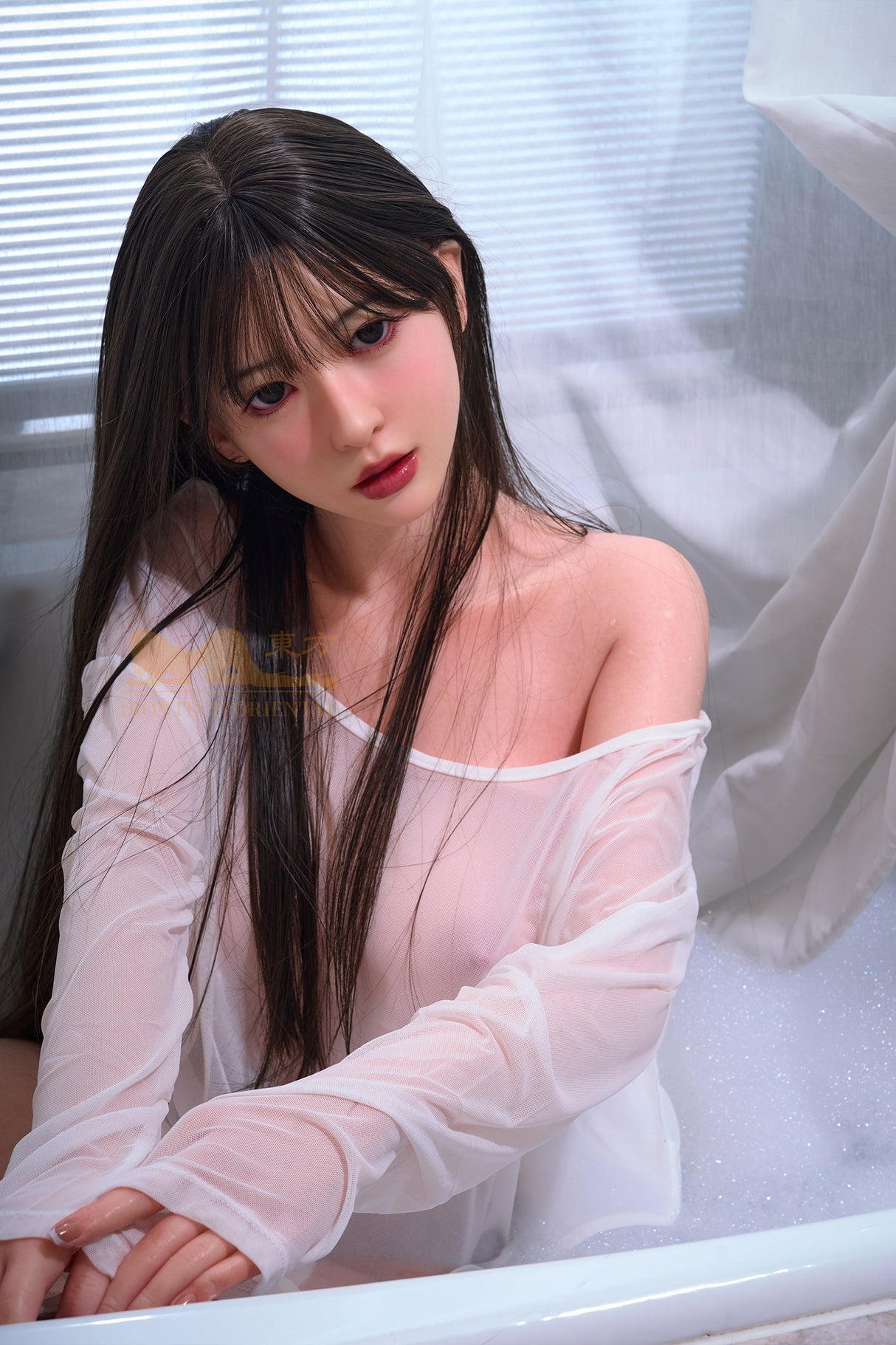 Irontech Japanese Sex Doll Lina 153cm A3 Silk Glow Realistic Body - Sex Doll