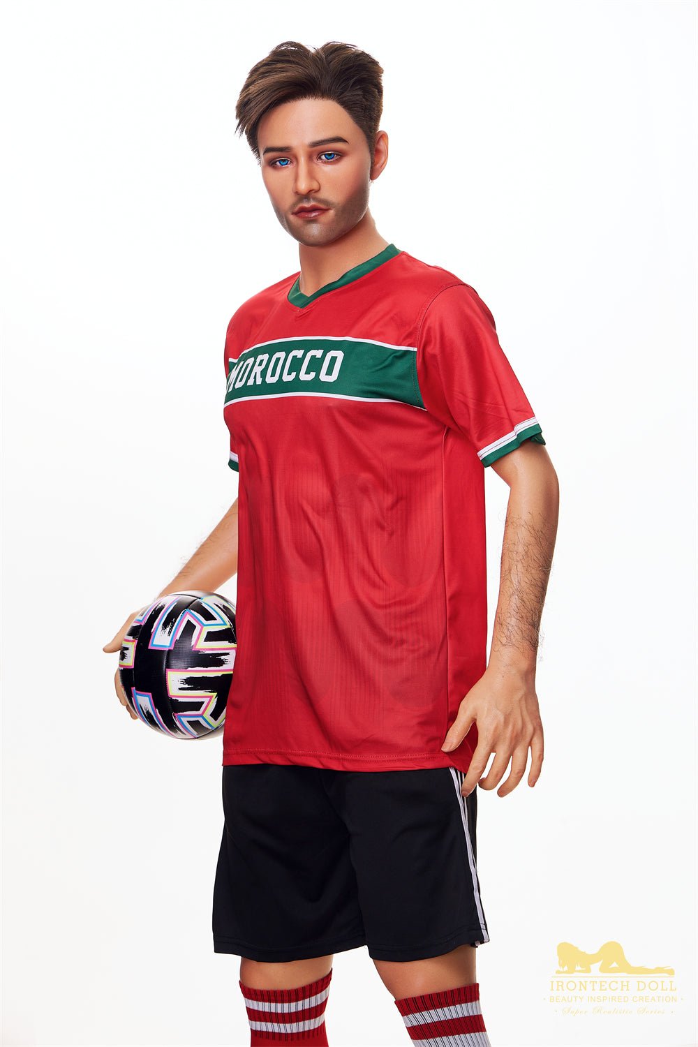Irontech Morocco 170cm Silicone Male Sex Doll Realistic Brown Eyes - Sex Doll