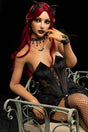 Irontech Red Hair Gothic Sex Doll 169cm S47 Gia - Sex Doll