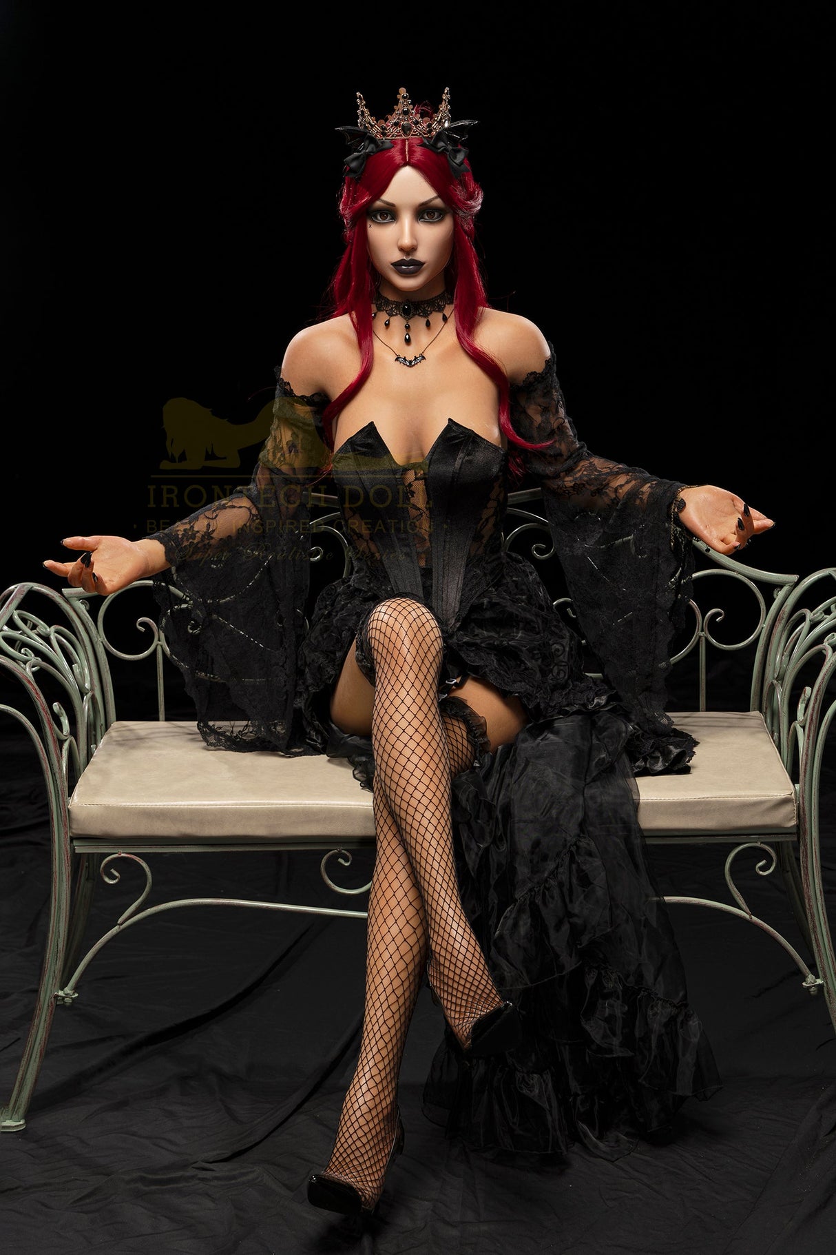 Irontech Red Hair Gothic Sex Doll 169cm S47 Gia - Sex Doll