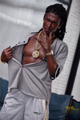 Irontech Silicone Black Sex Doll 170cm M7 Bill Realistic Full Body - Sex Doll