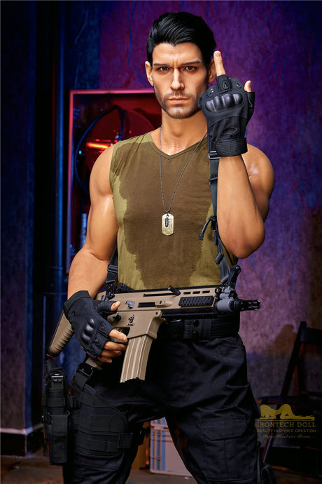 Irontech Thomas 176cm Male Silicone Sex Doll M5 Tan Skin - Sex Doll