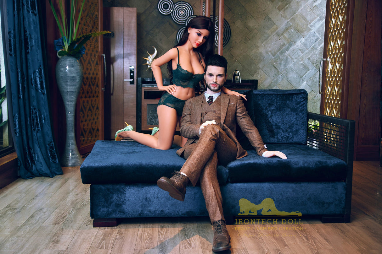 Irontech TPE Silicone Sex Doll 162cm M1 Kevin Realistic Body - Sex Doll