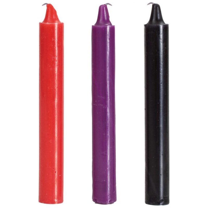 Japanese Drip Candles 3 Pc - Adult Toys