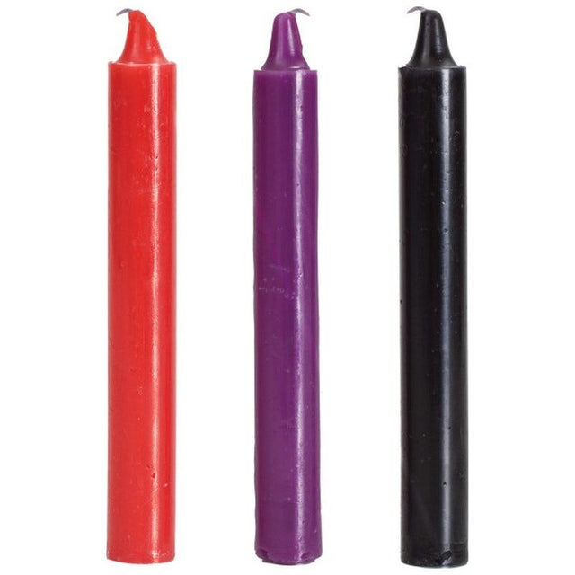 Japanese Drip Candles 3 Pc - Adult Toys