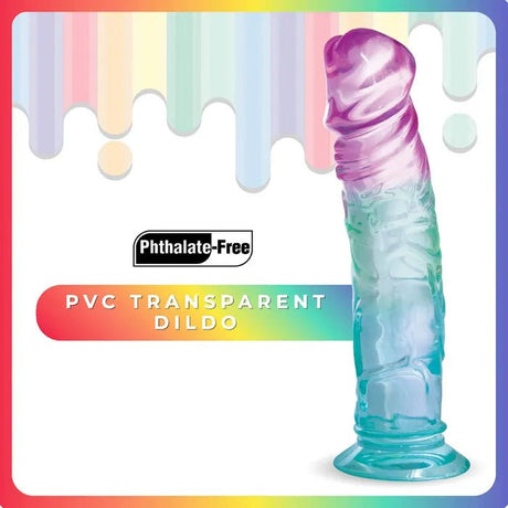 Jellido 18cm Dildo - Clear Coloured - DONGS