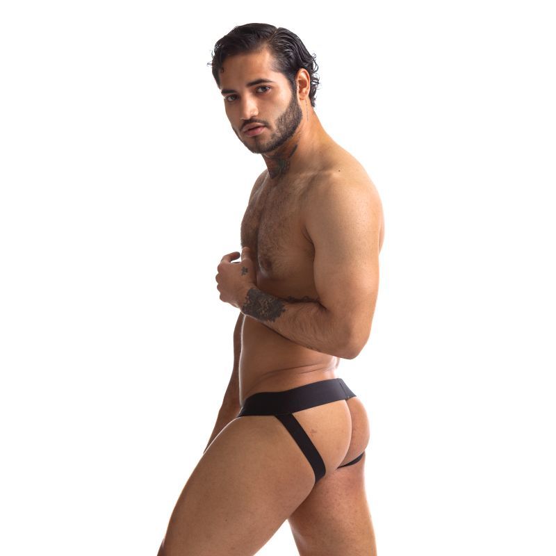Jersey Jock Black/Green - Lingerie