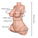 Jessica Lightweight Silicone Sex Doll Torso with Big Boobs and Butt - Sex Doll - Naughty by Nature Adult Store