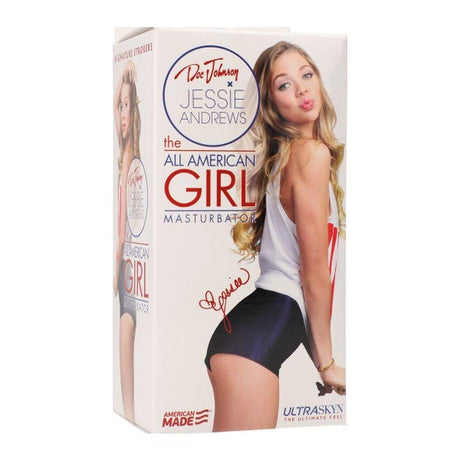 Jessie Andrews Ultraskyn The All American Girl Masturbator Vanilla - Adult Toys