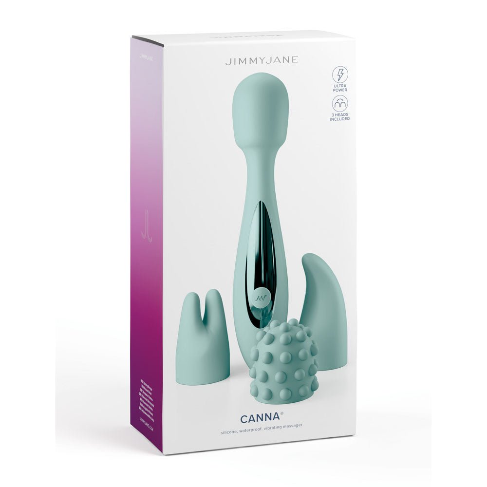 JimmyJane Canna - Massage Wand with 3 Interchangeable Heads - VIBRATORS