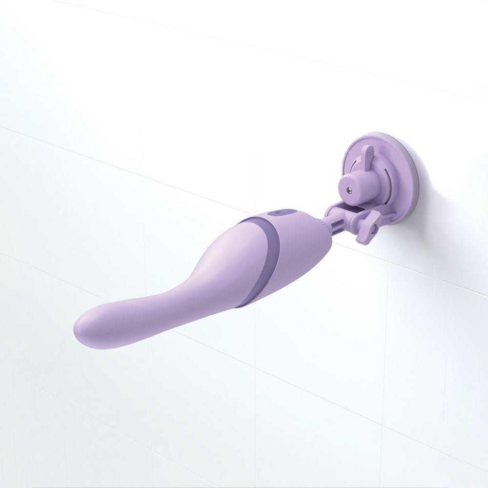 JimmyJane Hello Bang - Purple Warming & Thrusting Vibrator - VIBRATORS