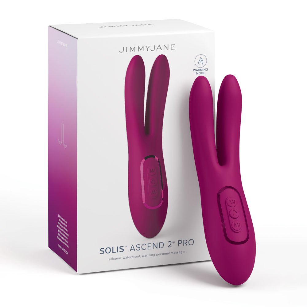 JimmyJane Solis Ascend 2 PRO - Rechargeable Dual Tip Stimulator - STIMULATORS