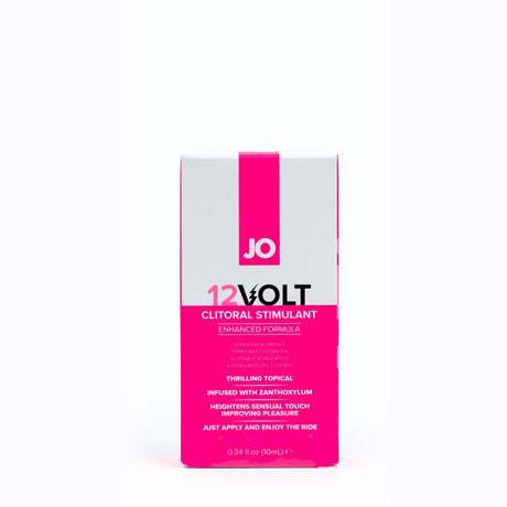 JO 12 Volt Clitoral Stimulant Gel 10 mL Tube For Women - ENHANCERS