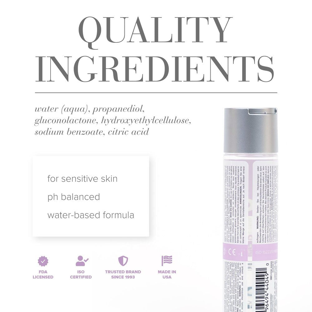 JO Agape Original Lube Water Based Lubricant For Sensitive Skin 120 ml - LOTIONS & LUBES