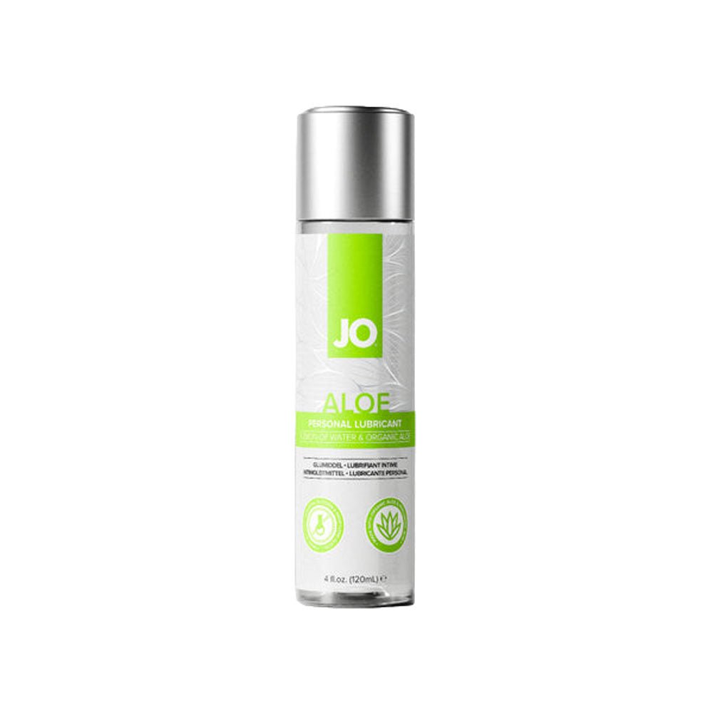 JO Aloe Water Based Lubricant 120ml Bottle Aloe Vera Formula - LOTIONS & LUBES