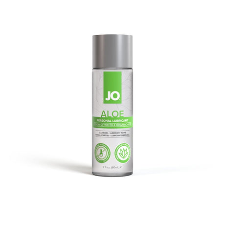 JO Aloe Water Based Lubricant With Aloe 60 mL Bottle - LOTIONS & LUBES