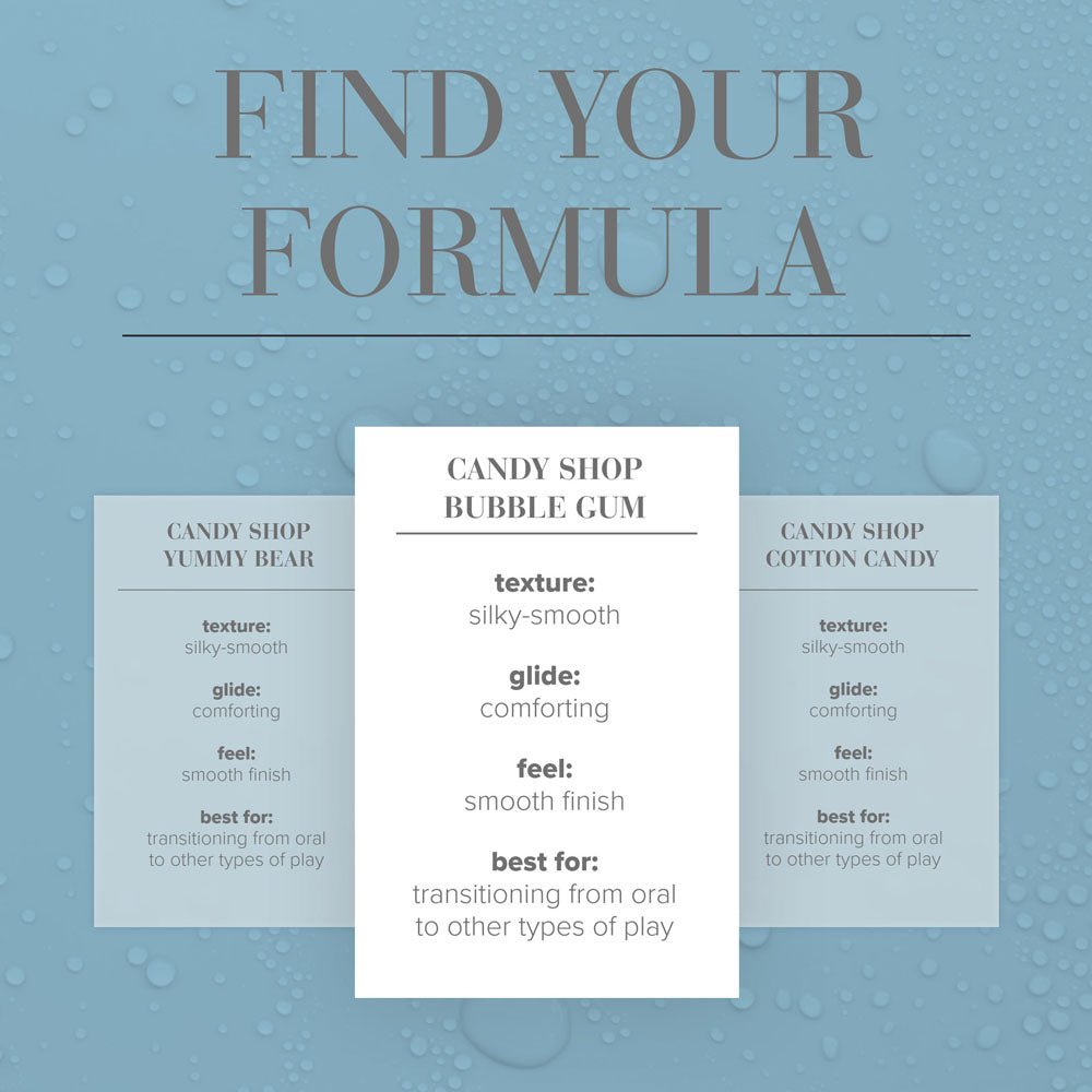 JO Candy Shop Bubblegum Lube Water Based Lubricant 60ml - LOTIONS & LUBES